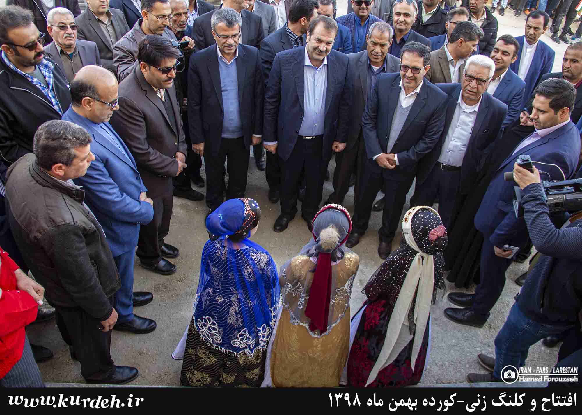 افتتاح پروژه های عمرانی و فرهنگی در کورده